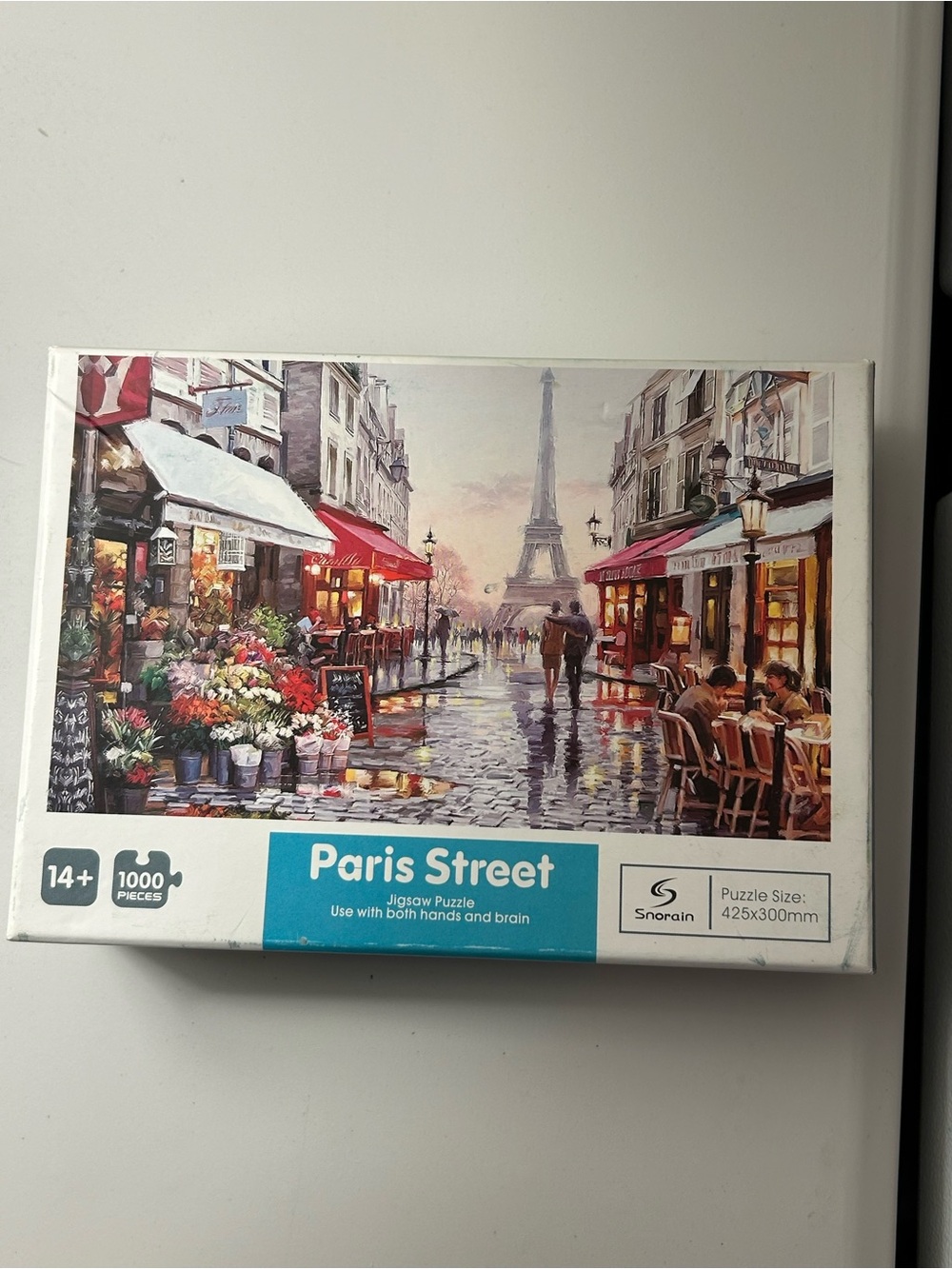 Paris Street 1000-Piece Jigsaw Puzzle - Super Small pieces